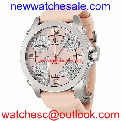 Jacob & Co. Five Time Zone JCM79P Quartz