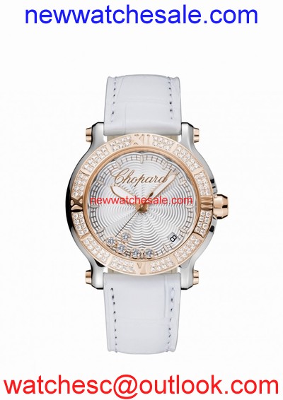 Chopard 278551-6003 Silver-Toned Guilloche