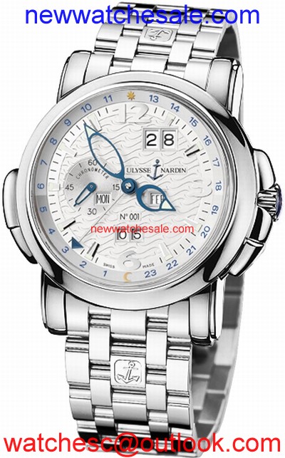 Ulysse Nardin GMT Perpetual 320-60-8/60 Silver