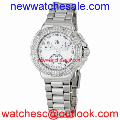 Tag Heuer Formula 1 CAC1310.BA0852 White Mother-of-pearl With 11 Diamonds