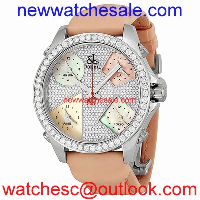 Jacob & Co. Five Time Zone JCM44 Unisex