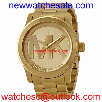 Michael Kors Runway MK5473 Gold-tone Stainless Steel