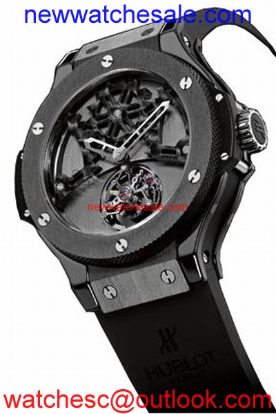 Hublot 305.CM.002.RX Skeletonized Black Carbon
