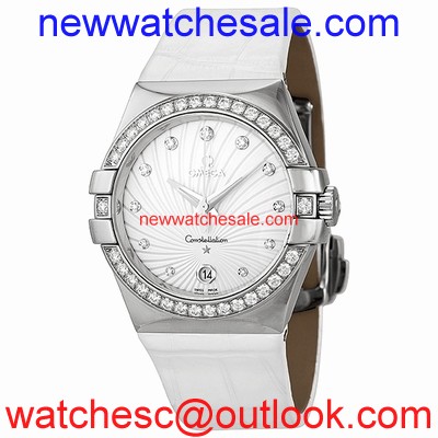 Omega Constellation 123.18.35.60.52.001 White