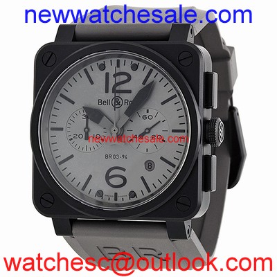 Bell and Ross Aviation BR0394-COMMANDO Grey