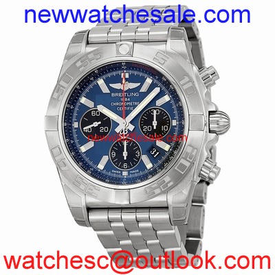 Breitling Chronomat AB011010-C789SS Blue