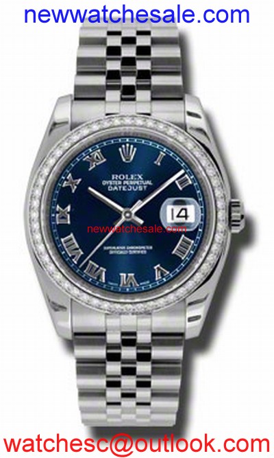 Rolex Datejust 116244BLRJ Mens