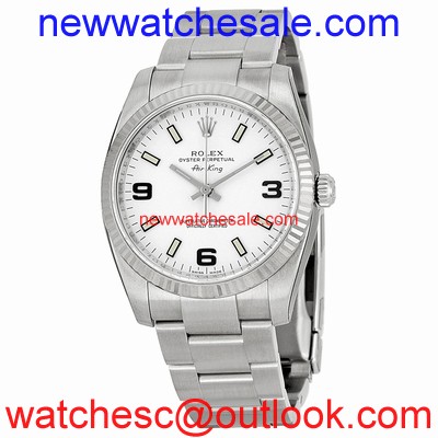 Rolex Airking 114234WASO White