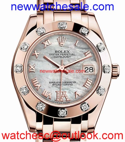 Rolex 81315MDPM 18K Everose Gold