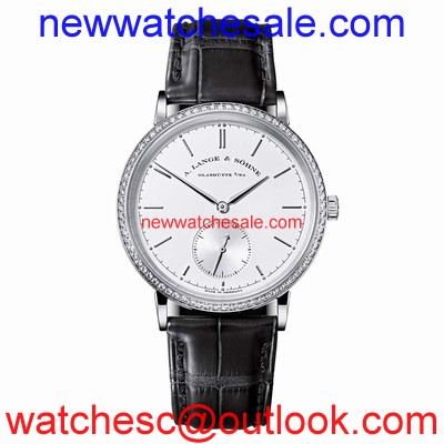A. Lange & Sohne Saxonia 842.026 18K White Gold