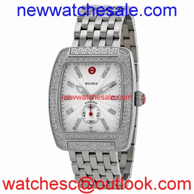 Michele Urban MWW02T000002 Silver White Guilloche