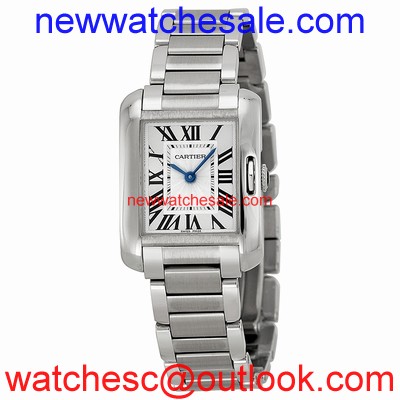 Cartier Tank W5310022 Stainless Steel