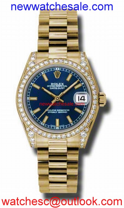 Rolex Datejust 178158BLSP Blue