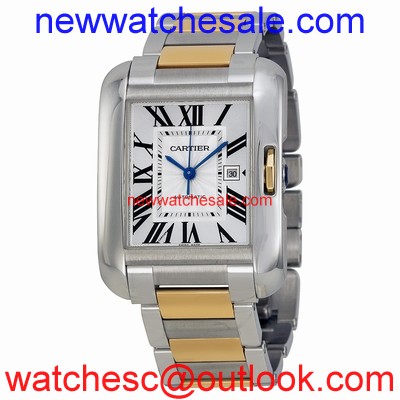 Cartier Tank W5310047 Stainless Steel