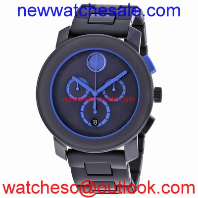 Movado Bold 3600270 Navy Blue Stainless Steel