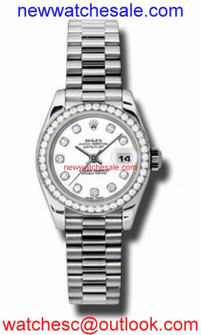 Rolex Datejust 179136WDP Platinum