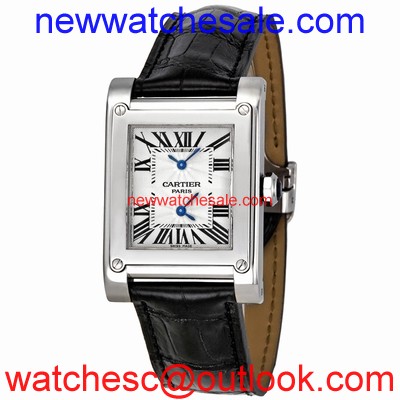 Cartier Tank W1534351 18kt White Gold