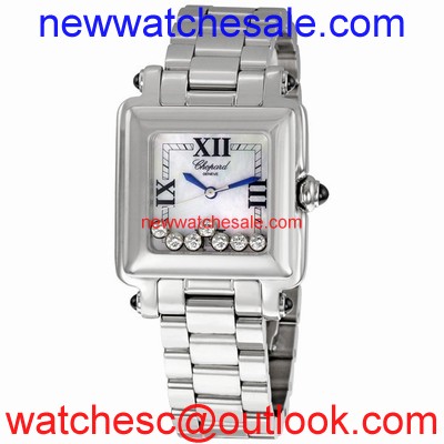Chopard Happy Sport 278349-3006MOP Mother of Pearl with 7 Floating Diamonds