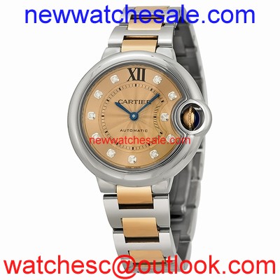 Cartier Ballon Bleu de Cartier WE902053 Rose Gold Tone