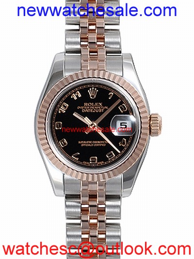 Rolex Lady Datejust 179171BKAJ Stainless Steel