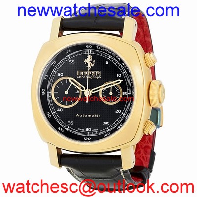 Panerai Ferrari FER00006 Black with Ferrari Shield