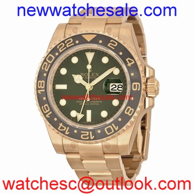 Rolex GMT Master II 116718GSO Green