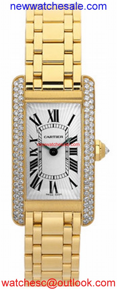 Cartier Tank WB7071K2 White Guilloche