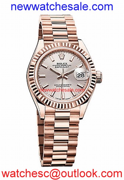 Rolex Lady Datejust 279178SSP 18K Yellow Gold