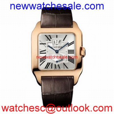 Cartier Santos de Cartier W2020067 Silver Flinqu��|