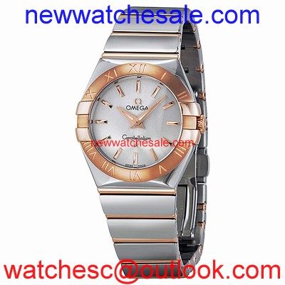 Omega Constellation 12320276002003 Stainless Steel and 18 Carat Gold