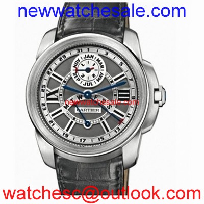 Cartier Calibre de Cartier W7100030 Grey Guilloche