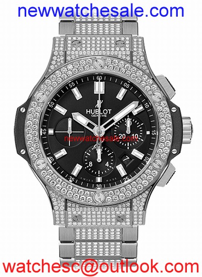 Hublot Big Bang 301.SX.1170.SX.2704 Stainless Steel Pave Diamond