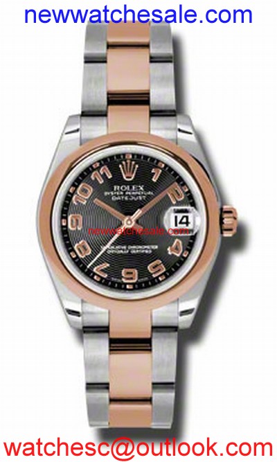 Rolex Datejust 178241BKCAO Black Concentric Circle