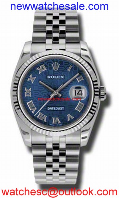 Rolex Datejust 116234BLJRJ Stainless Steel