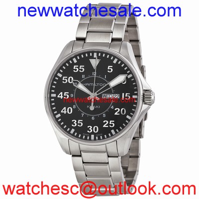 Hamilton Khaki H64611135 Black