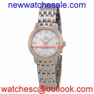 Omega DeVille 42420246005002 White Mother of Pearl