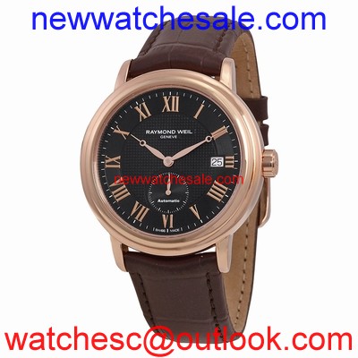 Raymond Weil Maestro 2838-PC5-00209 18kt Rose Gold PVD Stainless Steel