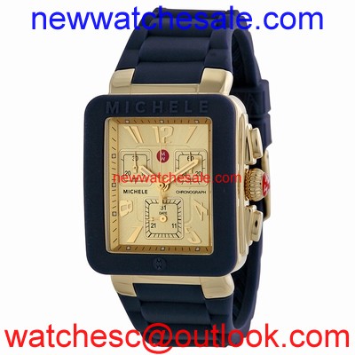 Michele MWW06L000027 Gold-tone Stainless Steel