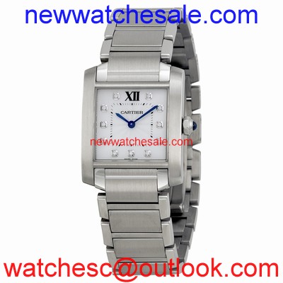 Cartier Tank WE110007 Stainless Steel
