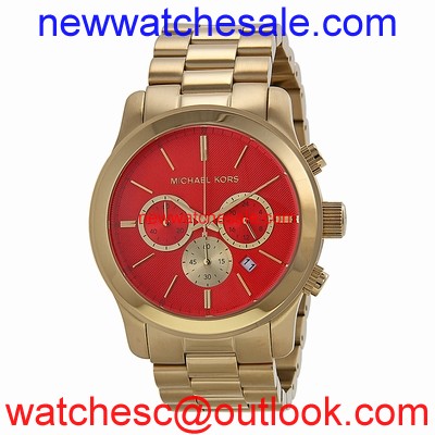 Michael Kors Runway MK5930 Gold-tone Stainless Steel