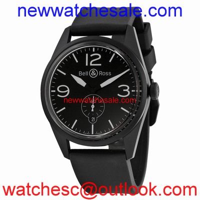 Bell and Ross BRV123-BL-CA/SRB Swiss Made
