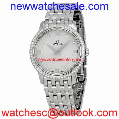 Omega DeVille 424.15.27.60.52.001 Stainless Steel