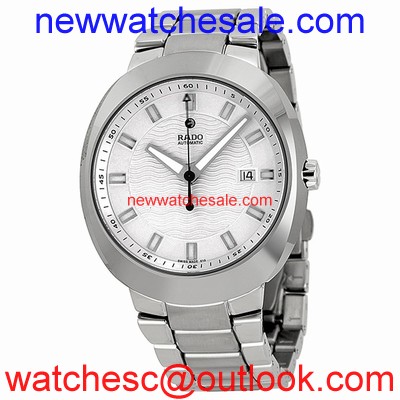 Rado D-Star R15938103 Silver-tone Ceramos (hi-tech Ceramic and Metal)