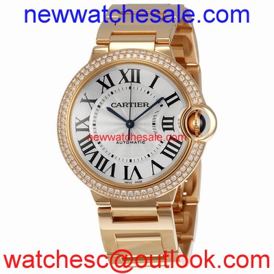 Cartier Ballon Bleu de Cartier WE9005Z3 Silver Opaline