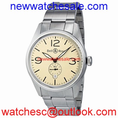 Bell and Ross Vintage BRV123-BEI-ST/SST Automatic