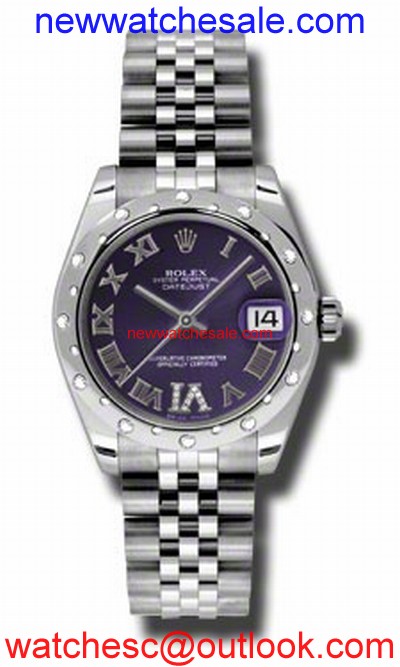 Rolex Datejust 178344PRDJ Purple