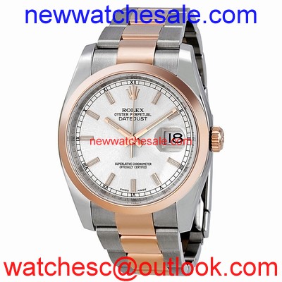 Rolex Datejust 116201SSO 18kt Rose Gold And Stainless Steel