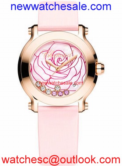 Chopard Happy Sport 277471-5015 18k Rose Gold