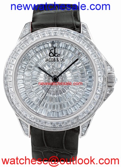 Jacob & Co. The Royal Collection royal2Wg 18k White Gold Baguette Diamond