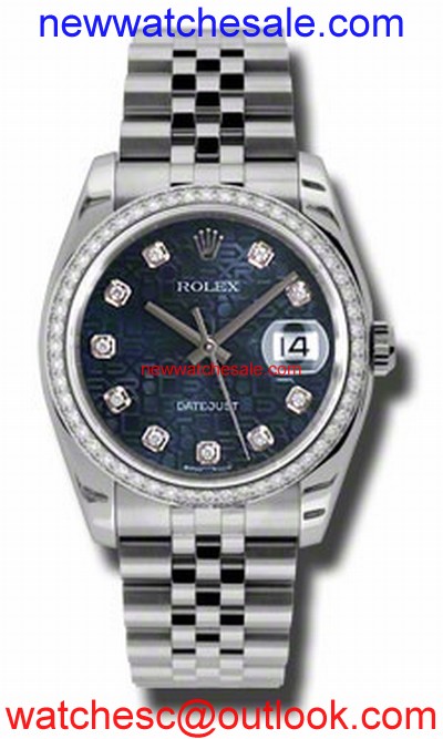 Rolex Datejust 116244BLJDJ Blue Jubilee